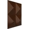 Ekena Millwork 11 7/8in. W x 11 7/8in. H Tirana EnduraWall Decorative 3D Wall Panel Covers 0.98 Sq. Ft. WP12X12TICDC - alternate 4